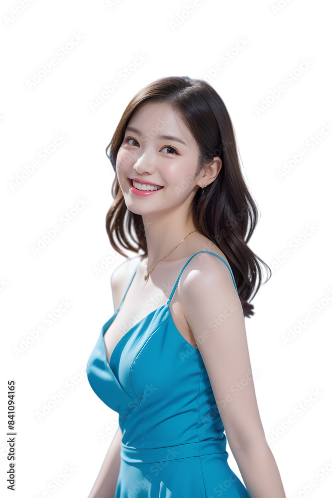 Asian sexy woman on transparent background Asian sexy woman on transparent background