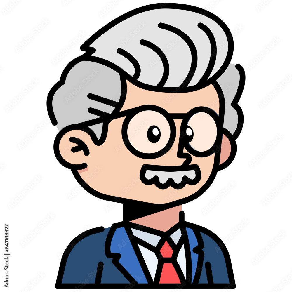 Teacher Filled line Icon Teacher Filled line Icon