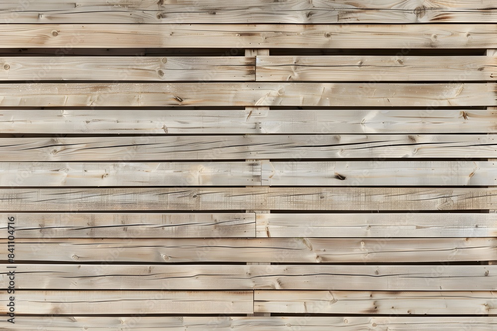 Fototapeta premium Seamless Light Brown Wood Plank Wall Texture