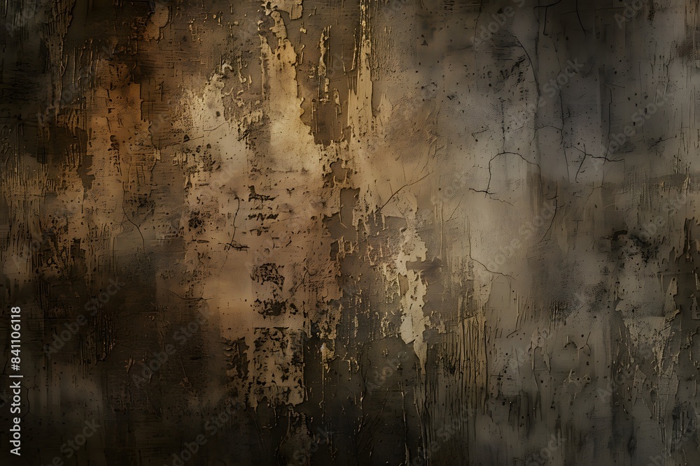 Aged Textured Wall Background - Brown and Grey Tones Aged Textured Wall Background - Brown and Grey Tones