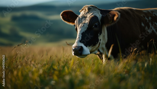 Cow In Grassland