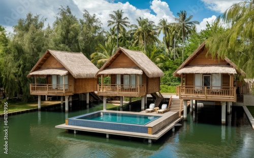 Waterfront bungalows with private pool © Trangnguyen