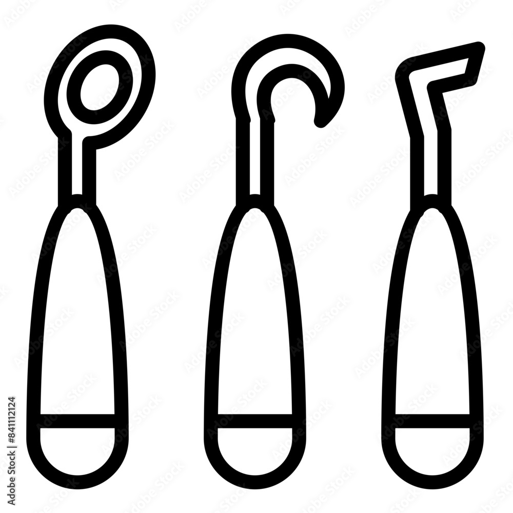 Dental Tools Icon Dental Tools Icon