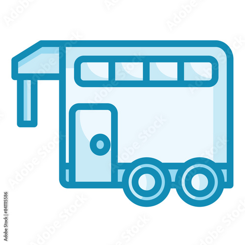 Cattle Trailer Icon