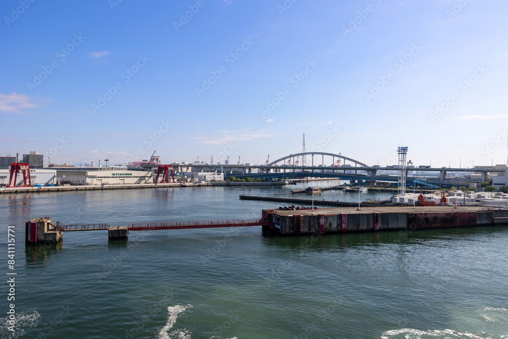 大阪南港 南港水路橋 大阪南港 南港水路橋