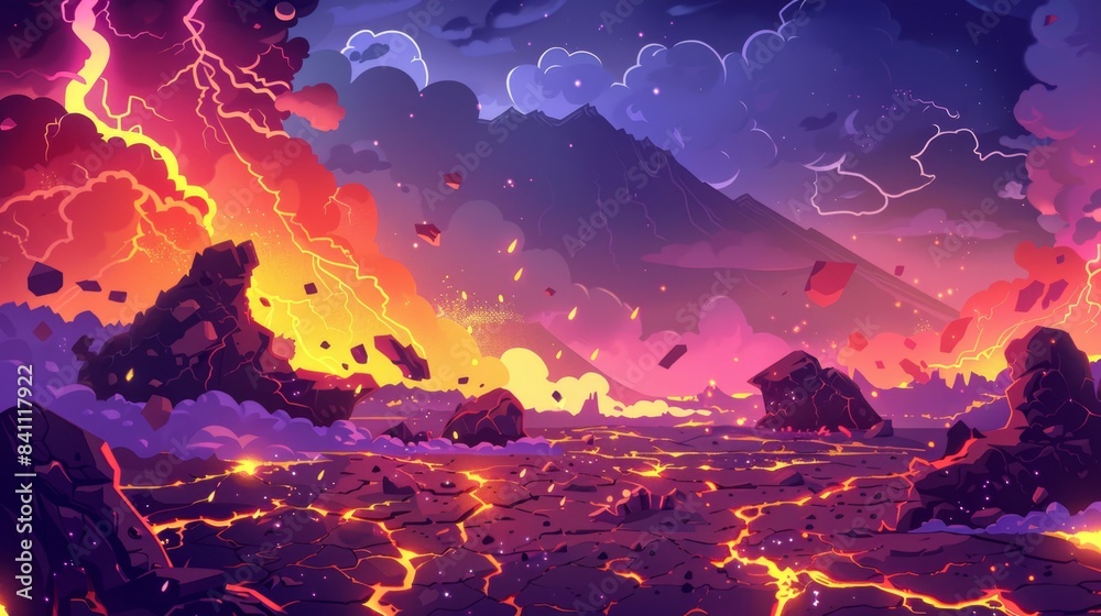 Explosive Volcanic Eruption Generative AI Explosive Volcanic Eruption Generative AI