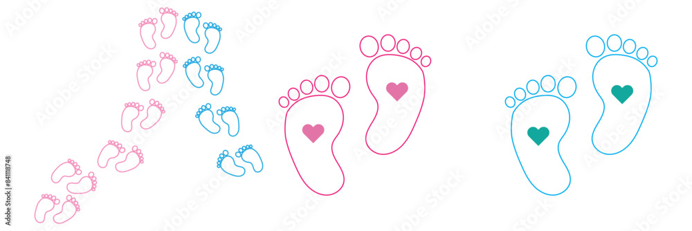 silhouette of baby feet icon over white background. vector illustration. Baby footprints icon isolated on white background. Baby feet sign. Set icons colorful. Vector Illustration.7891 silhouette of baby feet icon over white background. vector illustration. Baby footprints icon isolated on white background. Baby feet sign. Set icons colorful. Vector Illustration.7891
