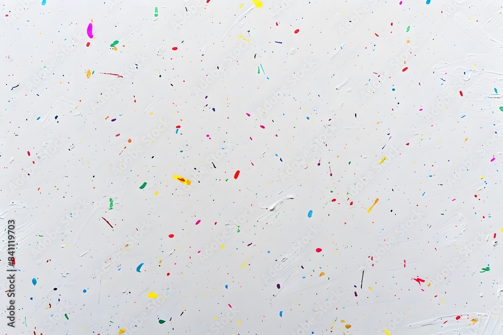 Abstract White Background With Colorful Specks Abstract White Background With Colorful Specks