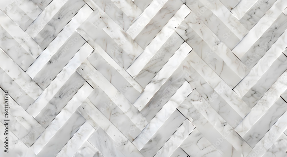 White Marble Herringbone Tile Seamless Pattern White Marble Herringbone Tile Seamless Pattern