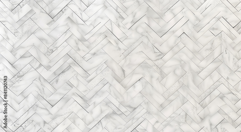 White Herringbone Marble Tile Seamless Pattern White Herringbone Marble Tile Seamless Pattern