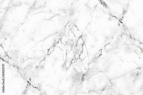 Elegant White Marble Tile Seamless Pattern