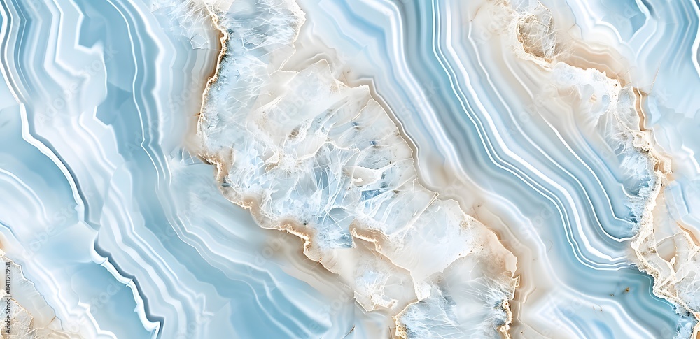 Abstract Agate Marble Seamless Pattern