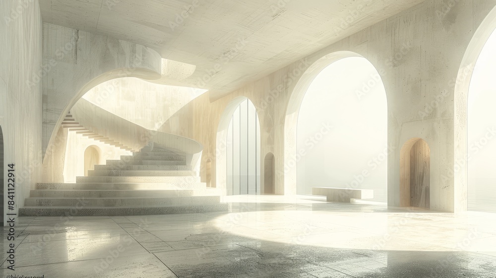 Fototapeta premium Part of architectural project