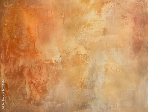 Abstract Rust Colored Painterly Background