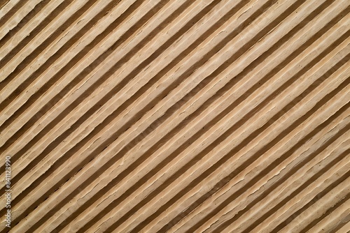 Diagonal Striped Cardboard Texture Background