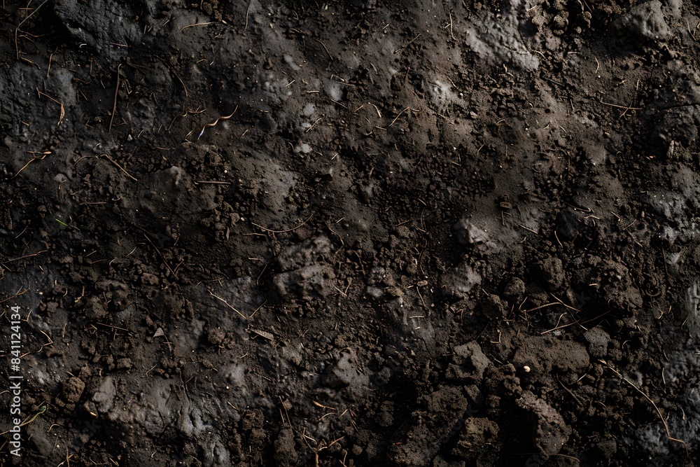 Ultra Realistic Dark Soil Texture Background Ultra Realistic Dark Soil Texture Background