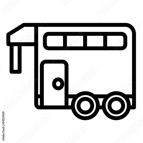 Cattle Trailer Icon