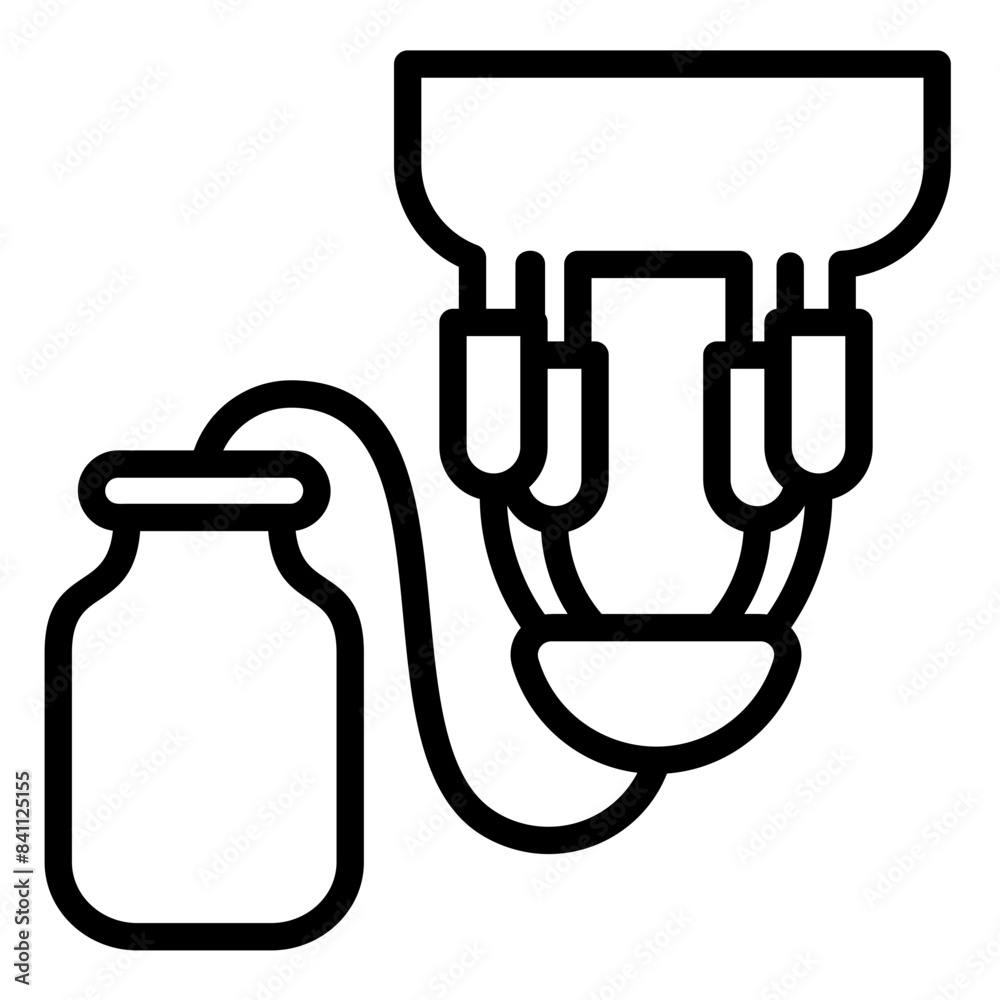 Milking Machine Icon Milking Machine Icon