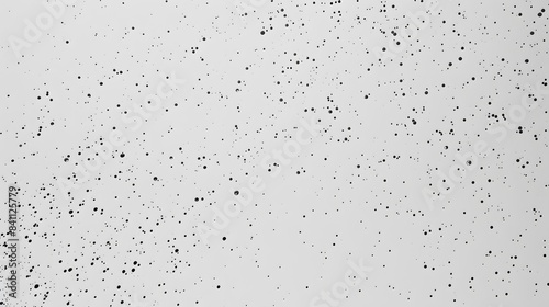 Abstract White Background with Black Dots