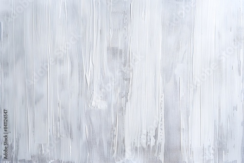 White Brushstrokes Minimalist Texture Background