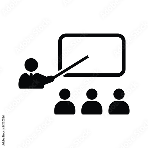 Business presentation icon