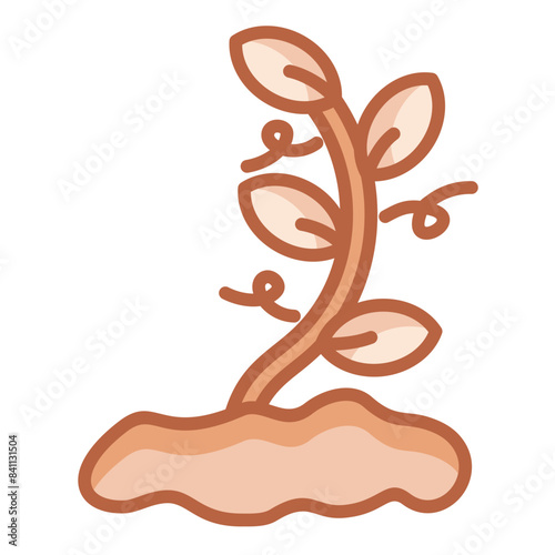 Thigmotropism Icon