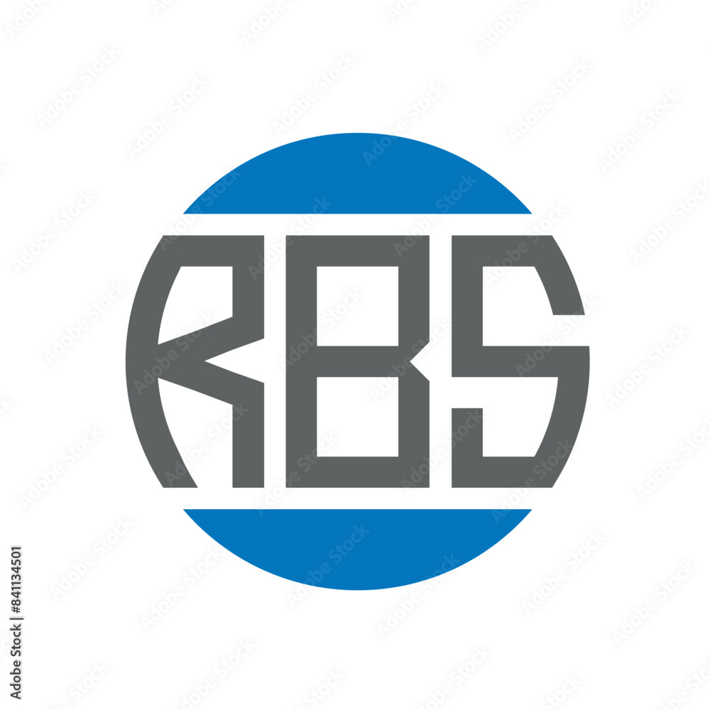 RBS letter logo design on white background. RBS creative initials circle logo concept. RBS letter design. RBS letter logo design on white background. RBS creative initials circle logo concept. RBS letter design.