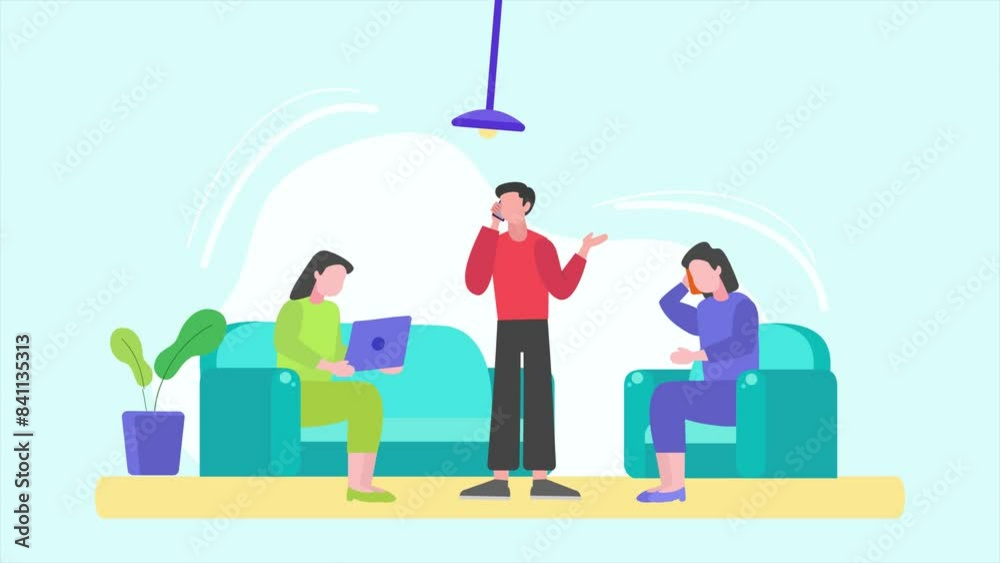 Animated video Gathering Family Concept. Full length animation illustration. High quality 4k footage. Animated video Gathering Family Concept. Full length animation illustration. High quality 4k footage.
