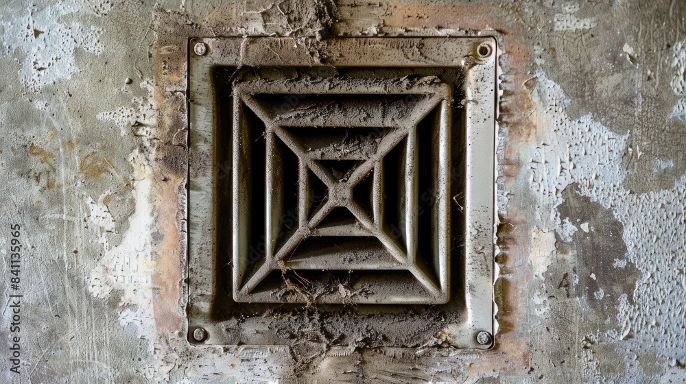 In need of maintenance Air conditioning vent that is very dirty In need of maintenance Air conditioning vent that is very dirty