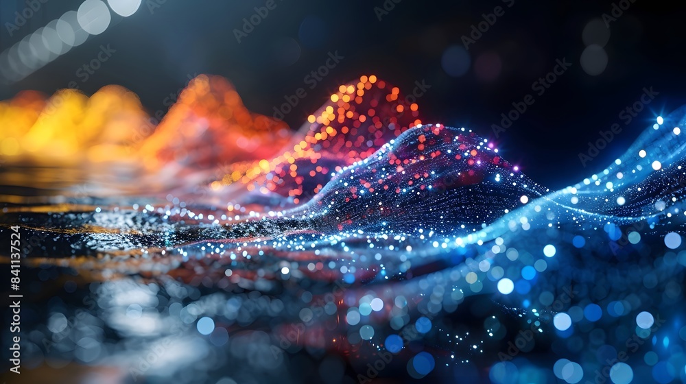 © sakareeya - A vibrant social media graphic element featuring interconnected network icons representing major tech platforms, with a futuristic digital background, isolated on a white background © sakareeya - A vibrant social media graphic element featuring interconnected network icons representing major tech platforms, with a futuristic digital background, isolated on a white background