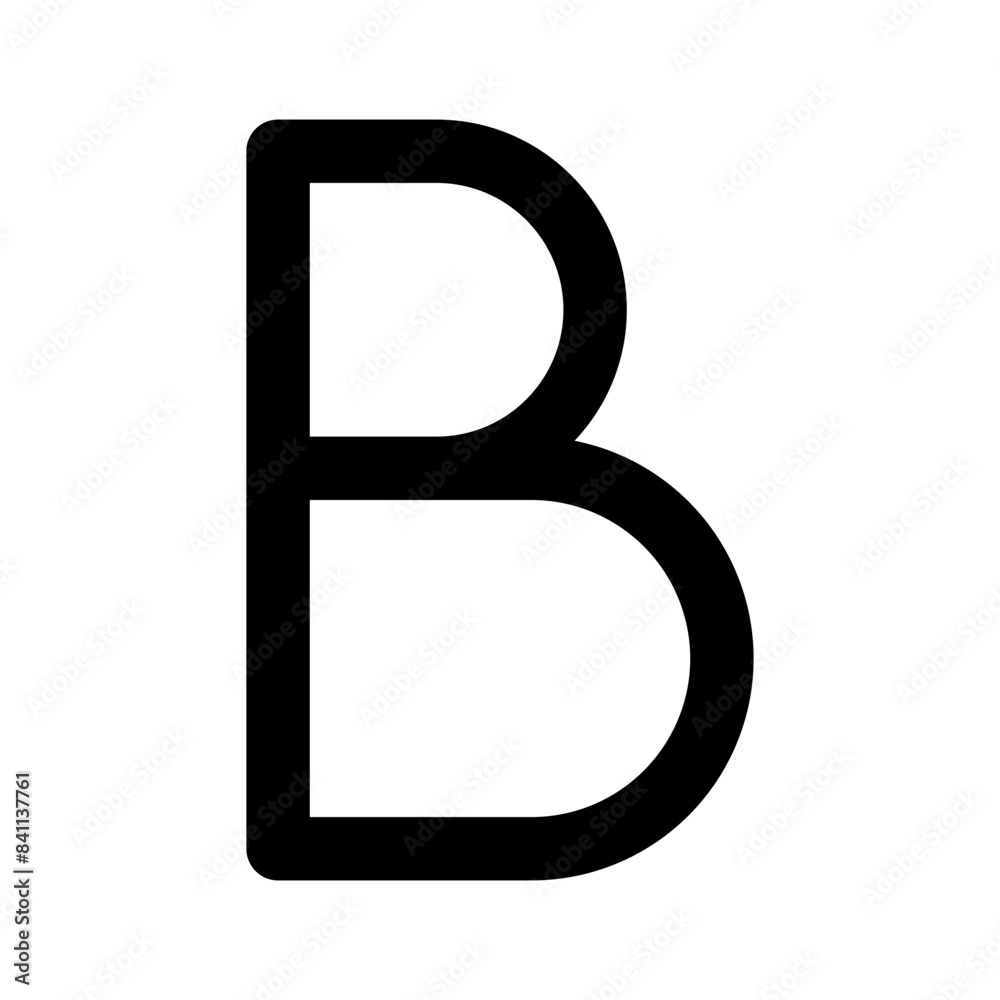 bold text format line editorial icon bold text format line editorial icon