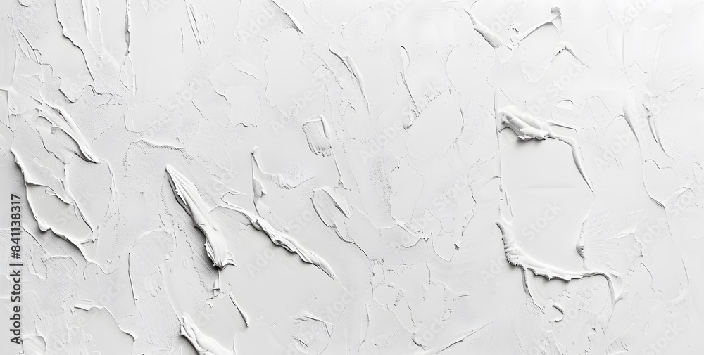 Abstract White Plaster Wall Texture Blurred Abstract White Plaster Wall Texture Blurred