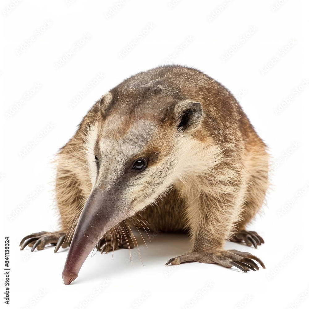 Fototapeta premium Anteater isolated on white background 