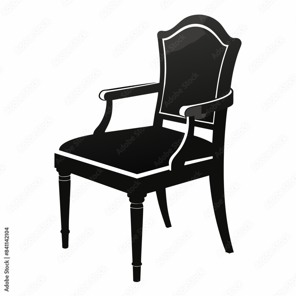 chair black silhouette illustration chair black silhouette illustration