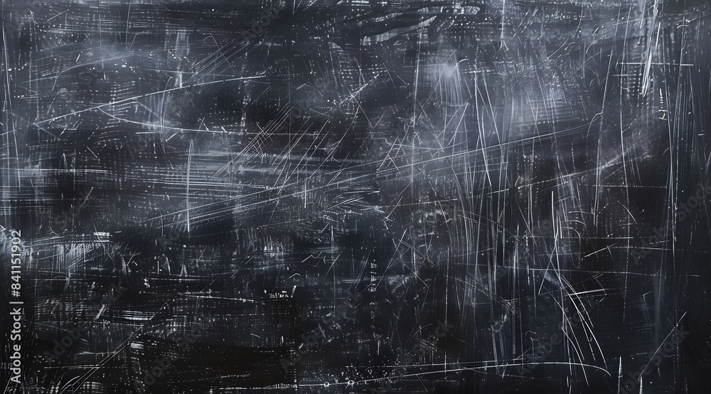Fototapeta premium Blackboard Texture with Scratches and Dust