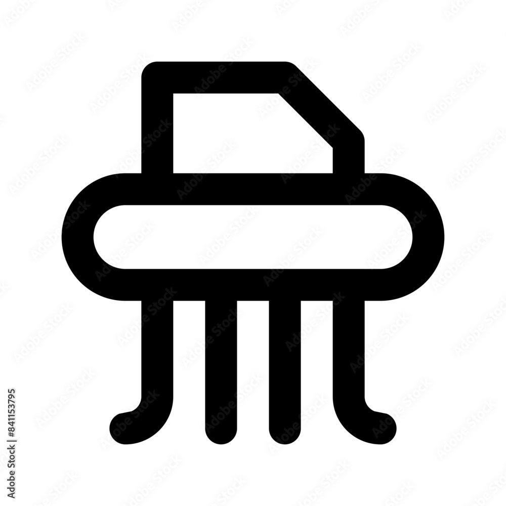 paper breaker deleted file line ui icon paper breaker deleted file line ui icon