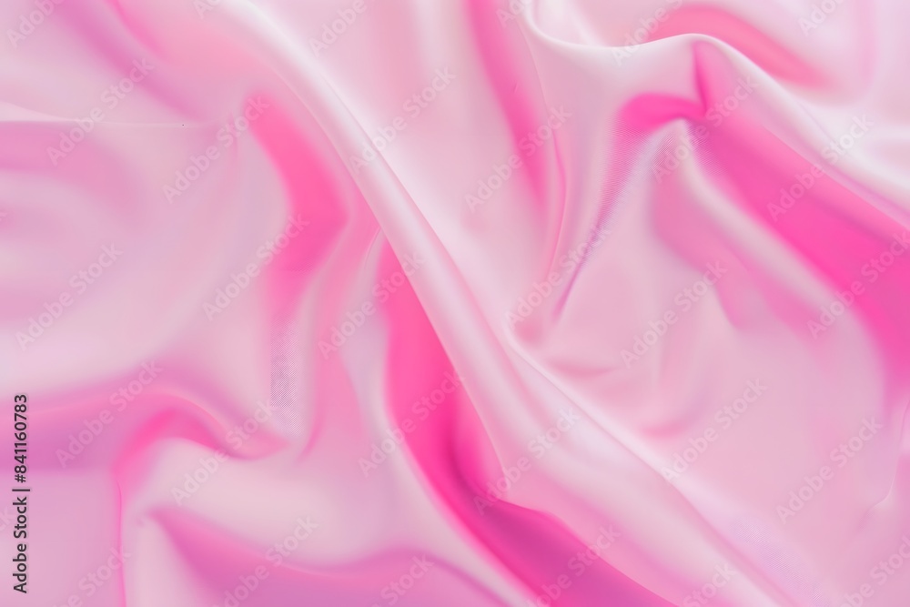 Obraz premium Abstract Pink Satin Drape Background
