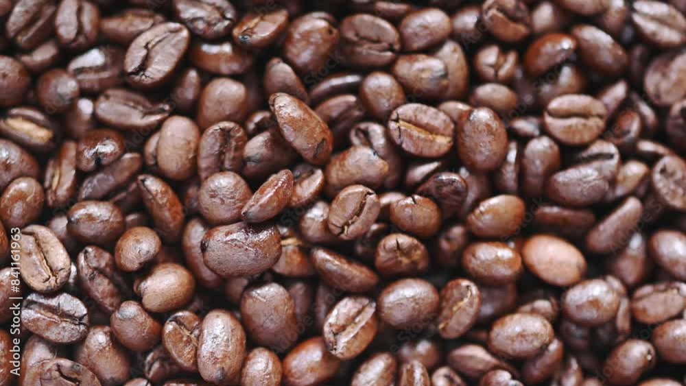 4K : Coffee beans background,Background of roasted coffee beans with pleasant aroma 4K : Coffee beans background,Background of roasted coffee beans with pleasant aroma