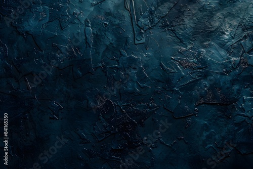 Dark Blue Concrete Texture Background