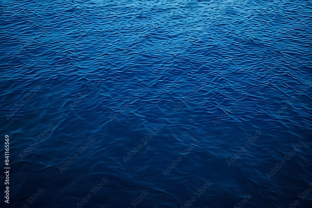 Obraz premium Dark Blue Water Surface Texture With Ripples