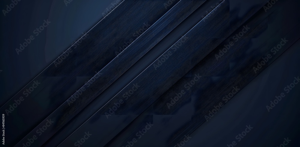 Obraz premium Abstract Dark Blue Minimalist Background