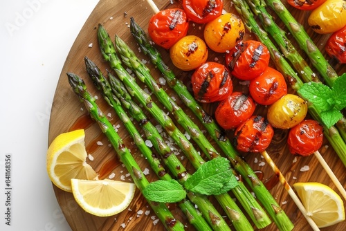 Succulent Grilled Vegetables with Tangy Sweet Sauce