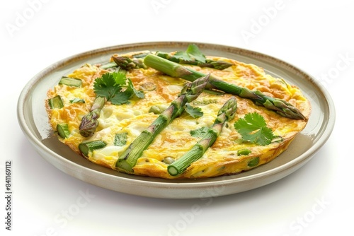 Eggcellent Asparagus and Jack Cheese Frittata with Melted Cheese