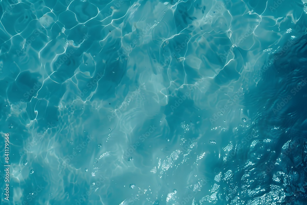 Obraz premium Light Blue Water Texture with Soft Focus