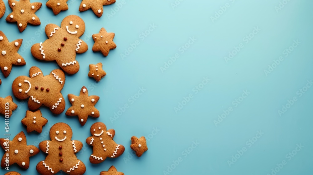 National Gingerbread Day concept National Gingerbread Day concept