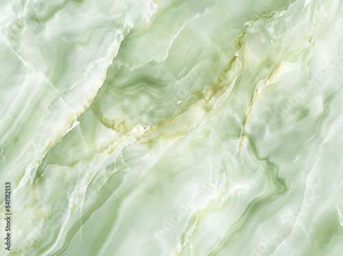 Light Green Marble Texture Background