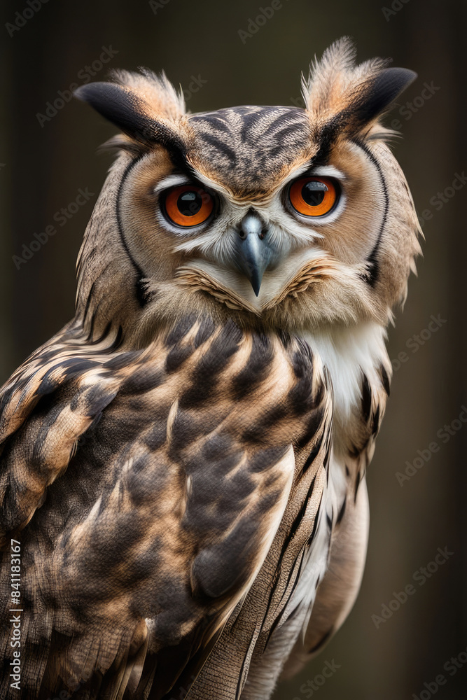 eagle owl, generated by artificial intelligence eagle owl, generated by artificial intelligence