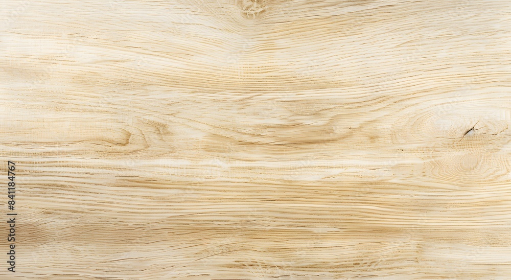 Naklejka premium Light Wood Texture Background - White Oak Or Maple Grain