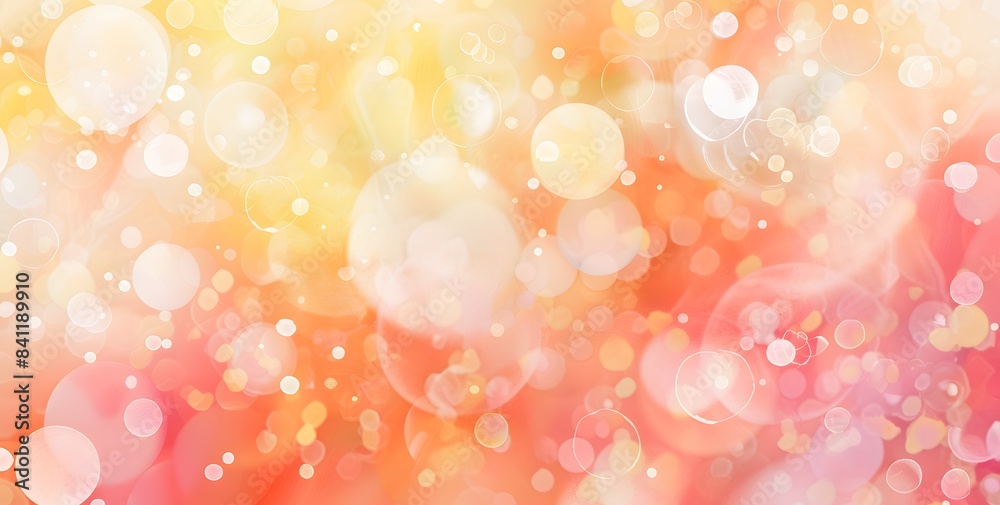 Abstract Watercolor Peach Bokeh Background Abstract Watercolor Peach Bokeh Background