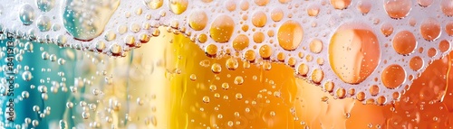 Vibrant Bubbly Pop Art Beer...